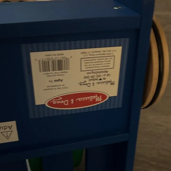 Melissa & Doug Blue and Green Crocodile Push Walker - Picture 3 of 4